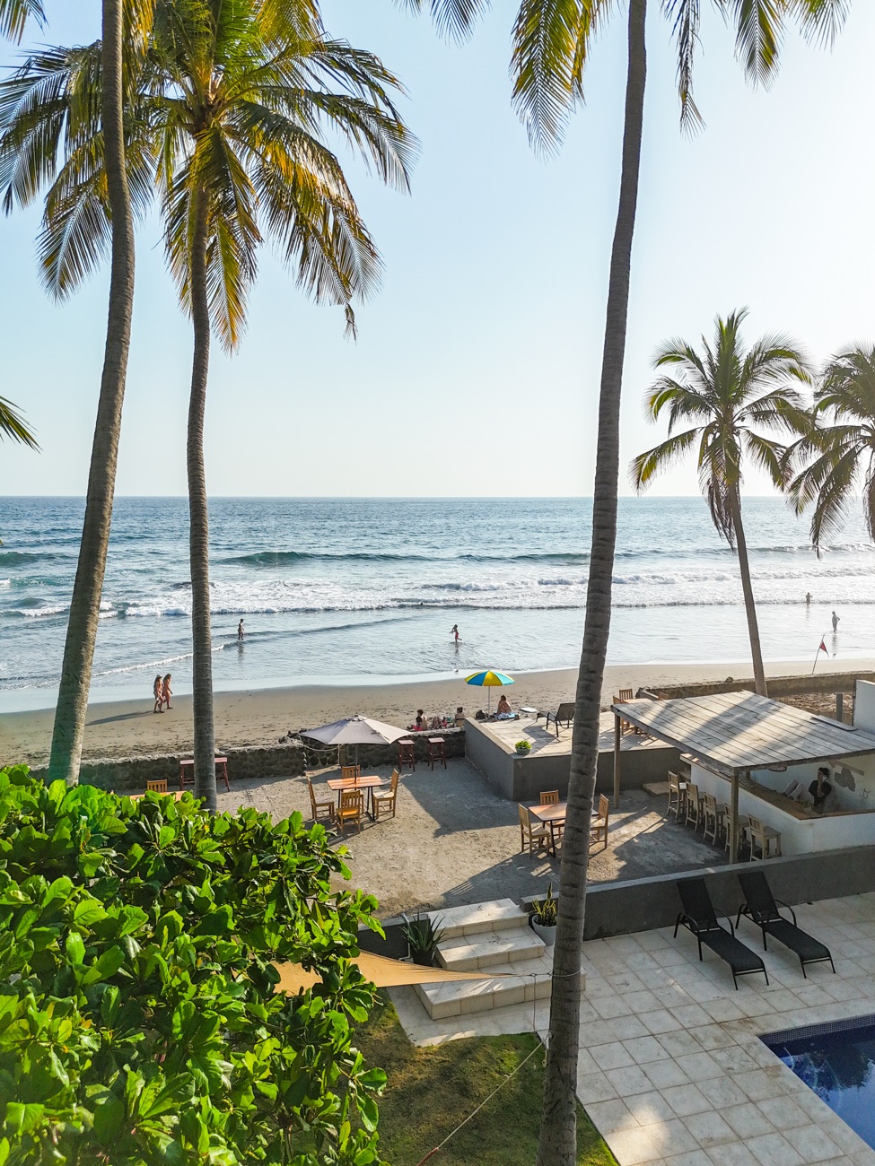 Oceanfront views from Casa Origen