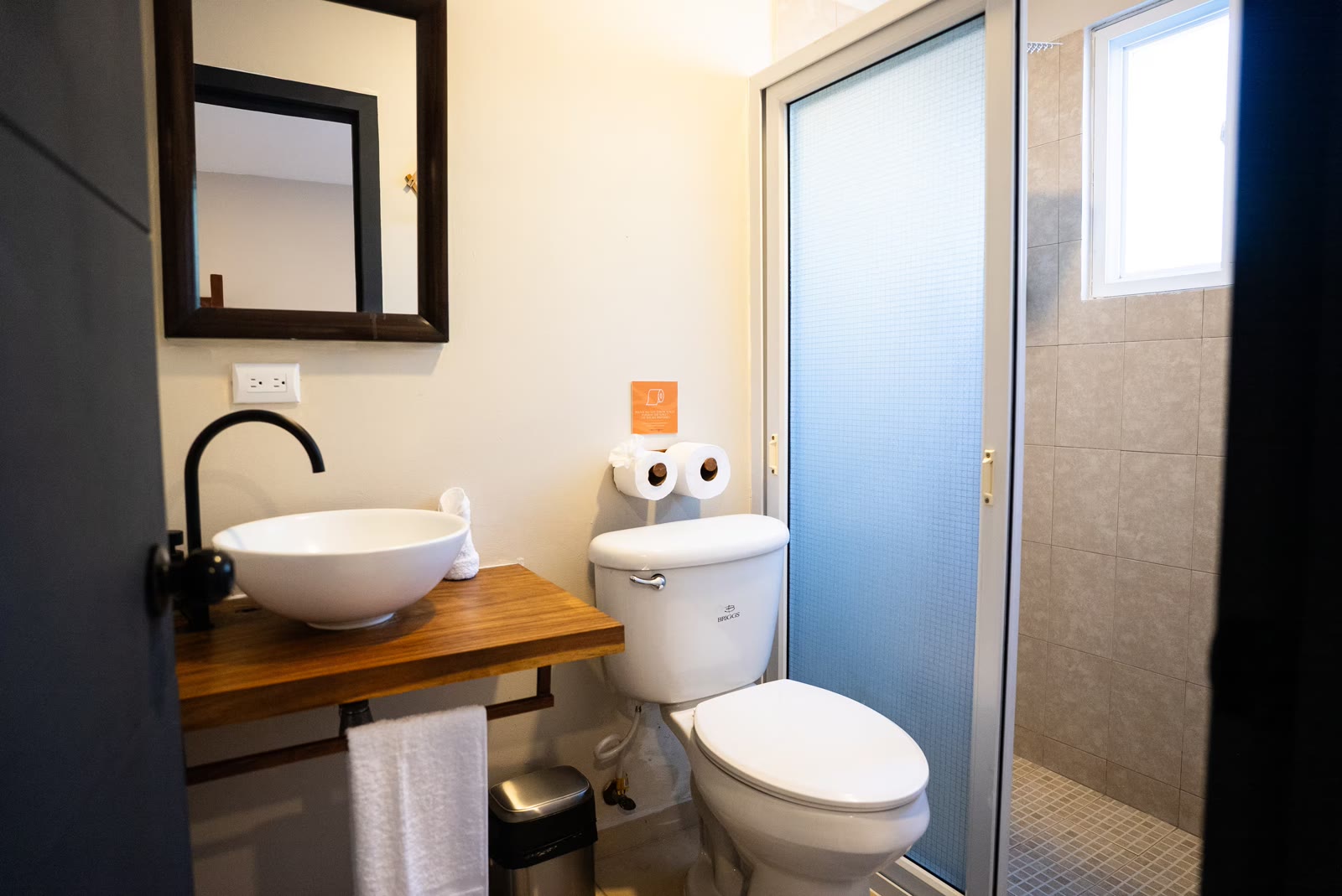 Bathroom adjoining bedroom three